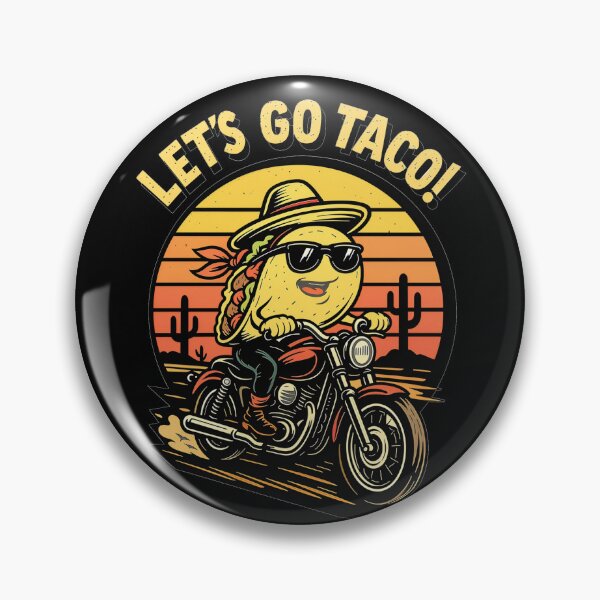 Item preview, Let’s Go Taco Biker designed and sold by plastic2021.