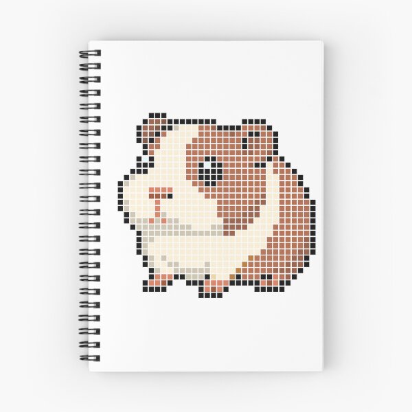 Item preview, Pixeled guinea pig (dutch) designed and sold by Brain Fart Buffet.
