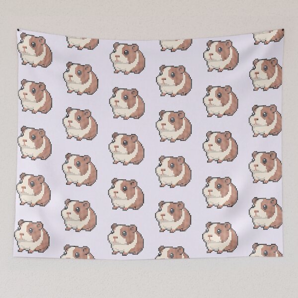 Item preview, Pixeled guinea pig (dutch) designed and sold by Brain Fart Buffet.