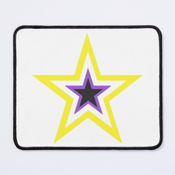 Item preview, Non-Binary Star designed and sold by Inked Notebook.