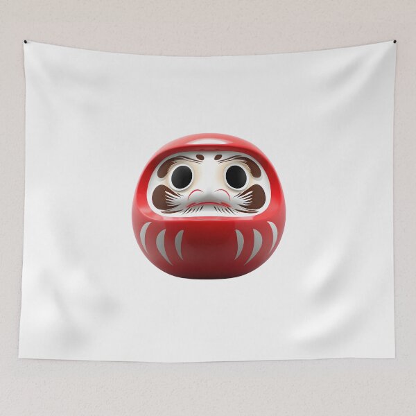 Item preview, Daruma Doll Charm designed and sold by IssaraStudio.
