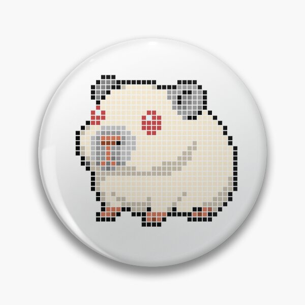 Item preview, Pixeled guinea pig (Himalayan) designed and sold by Brain Fart Buffet.