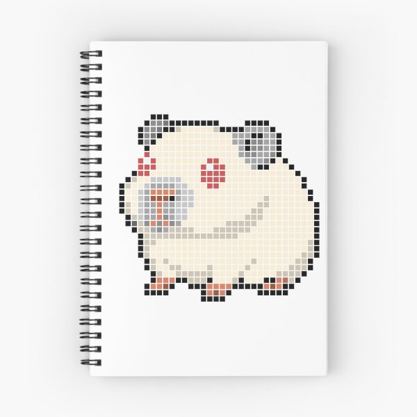 Item preview, Pixeled guinea pig (Himalayan) designed and sold by Brain Fart Buffet.