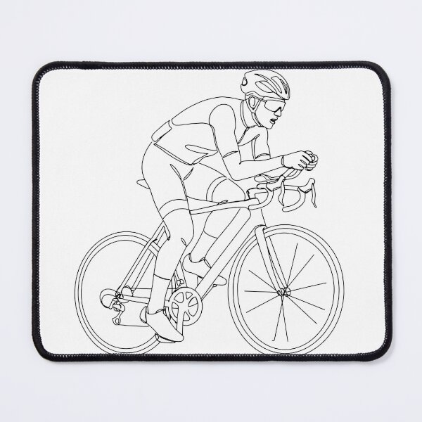 Item preview, Cyclist silhouette designed and sold by RICAMTP.