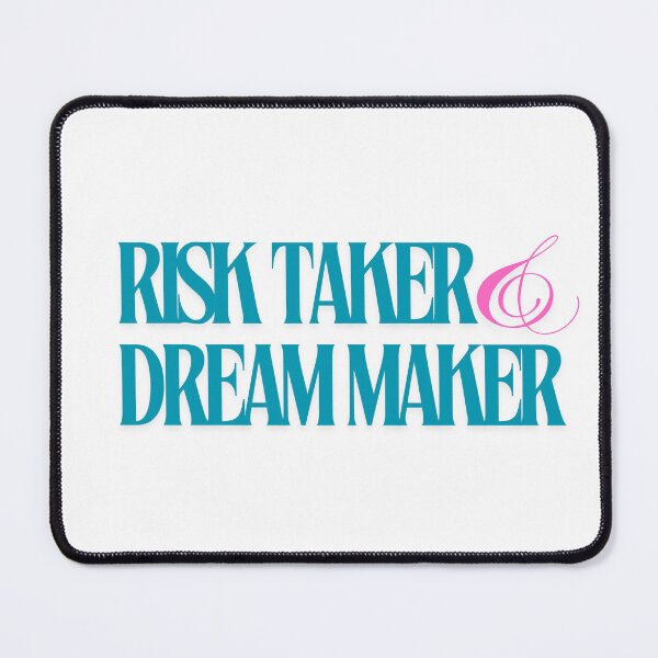 Item preview, Risk Taker & Dream Maker – Bold Entrepreneur Mindset Design designed and sold by NotaryLife.