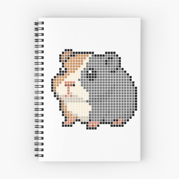 Artikelvorschau, Gepixeltes Meerschweinchen (tri) entworfen und verkauft von Brain Fart Buffet.