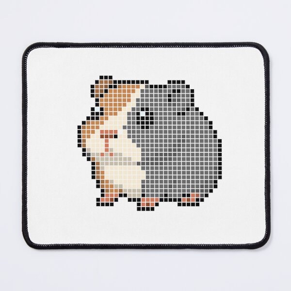 Item preview, Pixeled guinea pig (tri) designed and sold by Brain Fart Buffet.