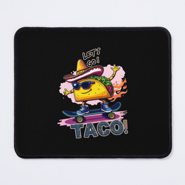 Item preview, Skateboarding Taco Funny designed and sold by plastic2021.