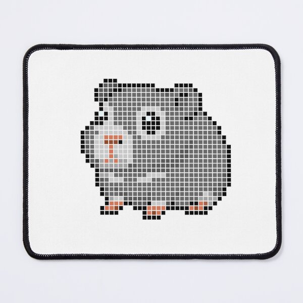 Item preview, Pixeled guinea pig (fox) designed and sold by Brain Fart Buffet.
