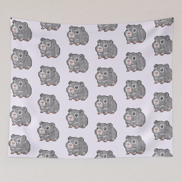 Item preview, Pixeled guinea pig (fox) designed and sold by Brain Fart Buffet.