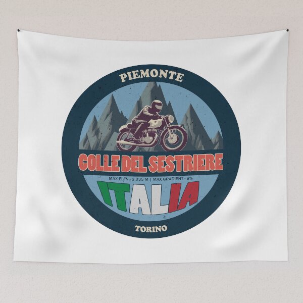 Item preview, Colle del Sestriere, Piemonte, Italy designed and sold by Wanderful-roads.