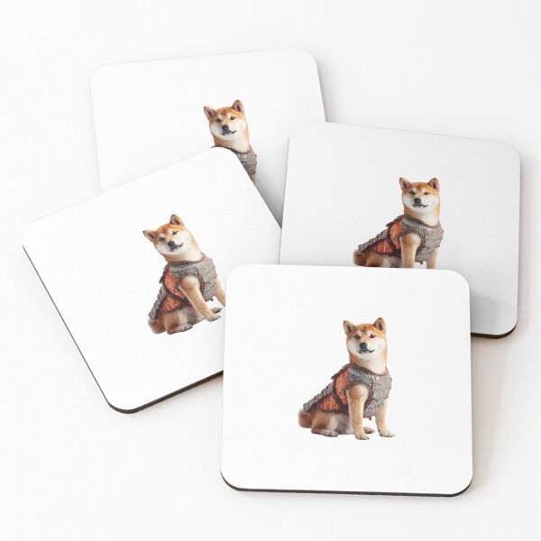 Item preview, Shiba Samurai Warrior designed and sold by IssaraStudio.