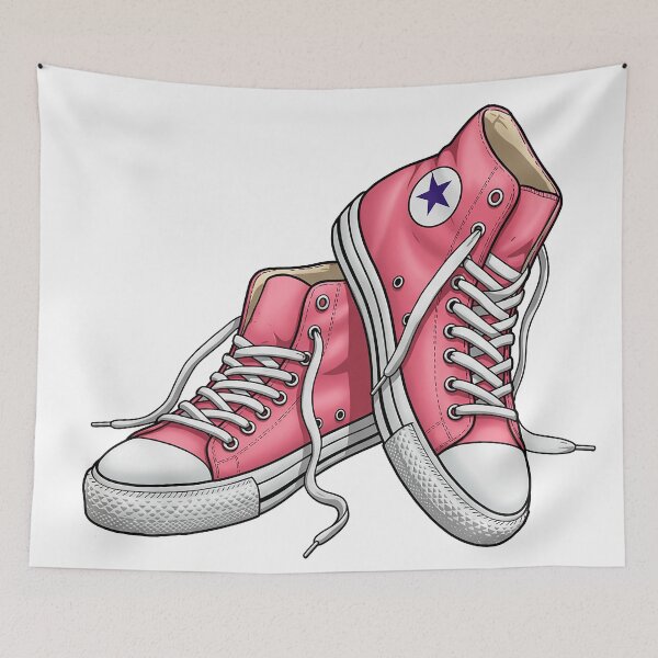 Item preview, Pink Converse Sneakers designed and sold by RICAMTP.