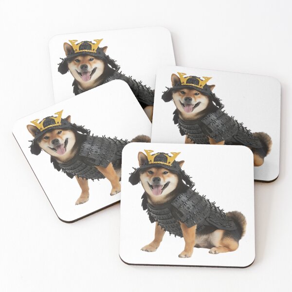 Item preview, Samurai Shiba Art designed and sold by IssaraStudio.