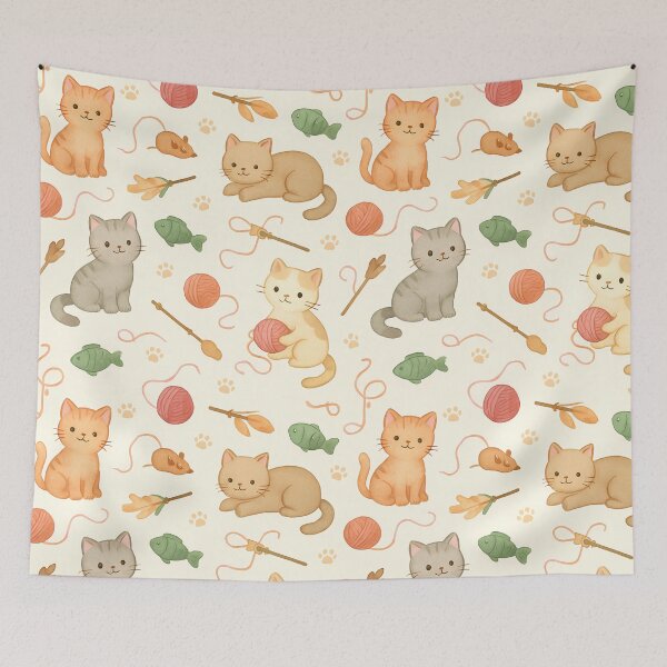 Item preview, Pitter-Patter of Paws designed and sold by EnchantedThread.