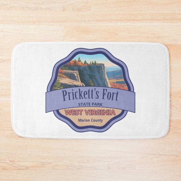 Item preview, Prickett’s Fort State Park, Marion County, West Virginia designed and sold by Wanderful-roads.