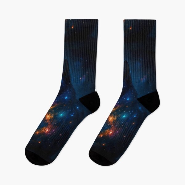 Item preview, "Cosmic Black Cat" -  Aurora Cat Series (6/7) designed and sold by RinWinArts.