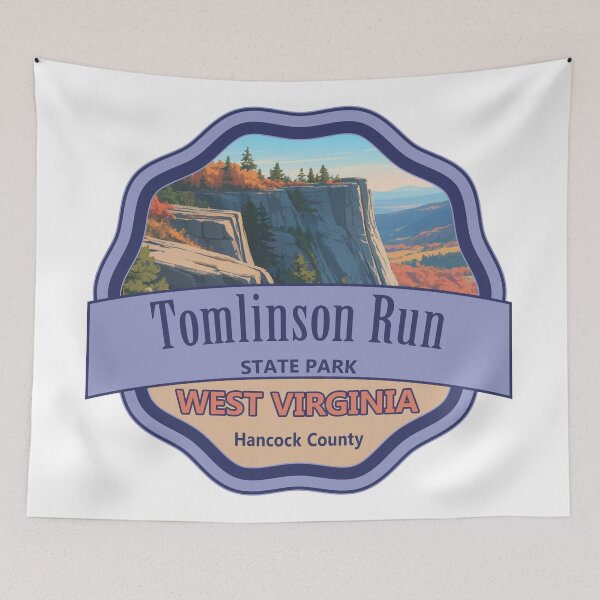 Item preview, Tomlinson Run State Park, Hancock County, West Virginia designed and sold by Wanderful-roads.