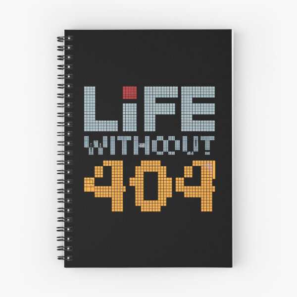 Item preview, Pixel “Life Without 404” Art designed and sold by Into The Rabbit Hole.