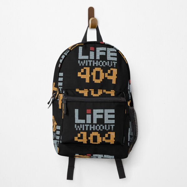 Item preview, Pixel “Life Without 404” Art designed and sold by Into The Rabbit Hole.