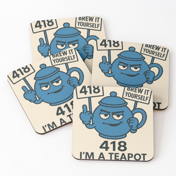 Item preview, 418 - I'm a teapot... Those who know know ;-) designed and sold by ShortFinalArt.