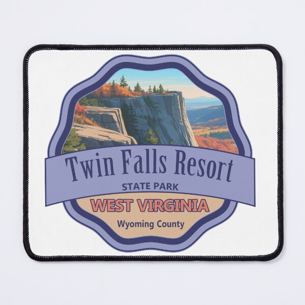 Item preview, Twin Falls Resort State Park, Wyoming County, West Virginia designed and sold by Wanderful-roads.