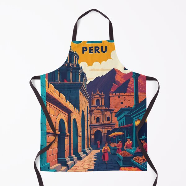 Artikelvorschau, Besuchen Sie Cuzco Peru Vintage Travel Tourism entworfen und verkauft von TravelersGems.