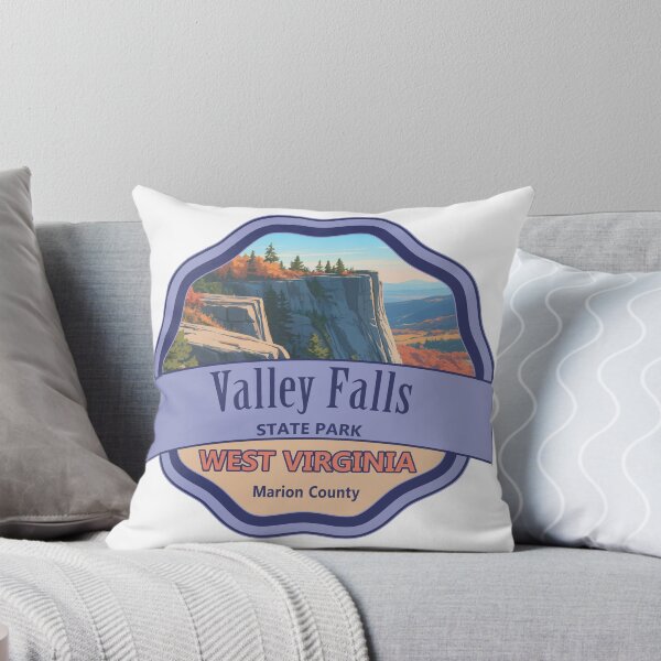 Item preview, Valley Falls State Park, Marion County, West Virginia designed and sold by Wanderful-roads.