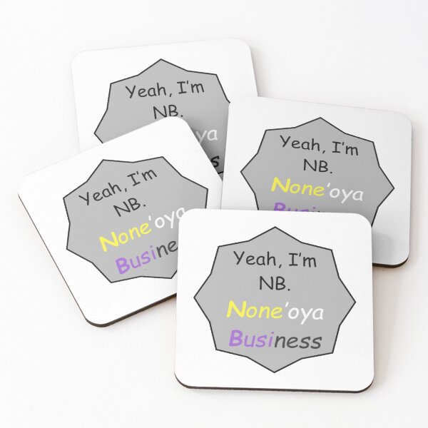 Item preview, Yeah, I'm NB. None'oya Business. designed and sold by Inked Notebook.