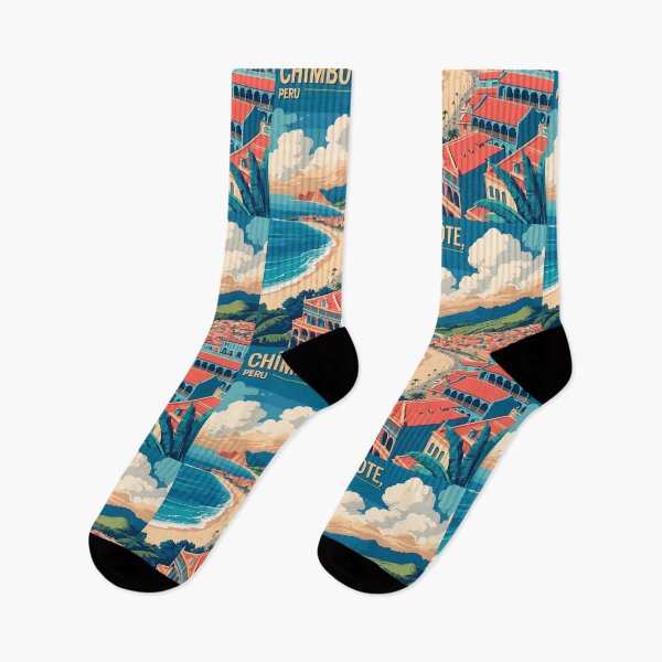 Item preview, Chimbote Peru Vintage Travel Tourism designed and sold by TravelersGems.