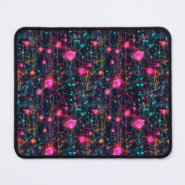 Item preview, Light Synapses Abstract Neural Network designed and sold by MidArtForge.