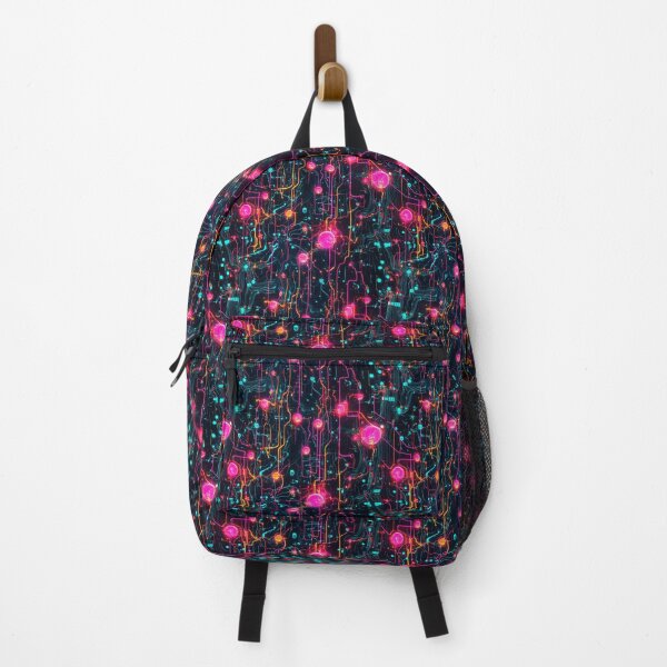 Item preview, Light Synapses Abstract Neural Network designed and sold by MidArtForge.