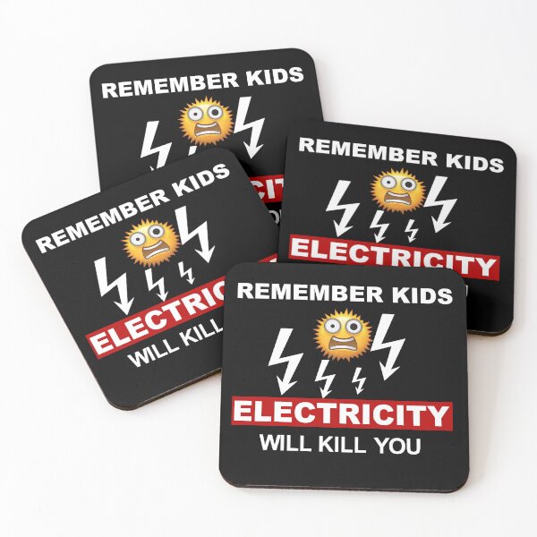 Item preview,  electricity kills warning - electricity kills warning  designed and sold by Cadamurrovault.