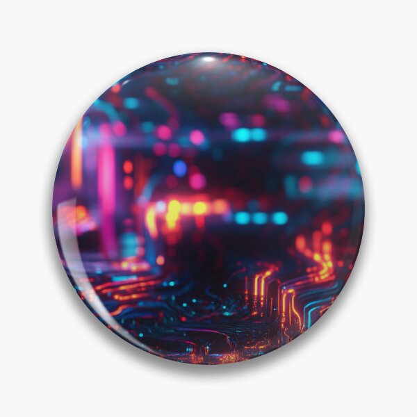 Item preview, Light Synapses Abstract Neural Network designed and sold by MidArtForge.