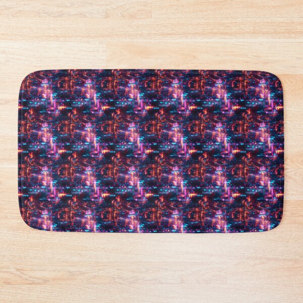 Item preview, Light Synapses Abstract Neural Network designed and sold by MidArtForge.