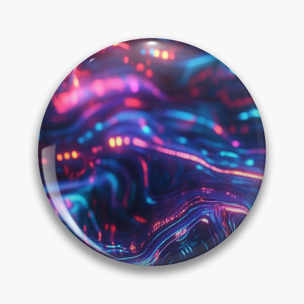 Item preview, Light Synapses Abstract Neural Network designed and sold by MidArtForge.