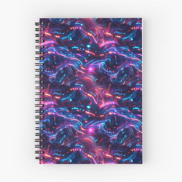 Item preview, Light Synapses Abstract Neural Network designed and sold by MidArtForge.