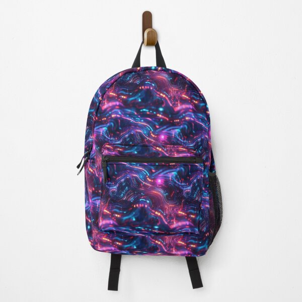 Item preview, Light Synapses Abstract Neural Network designed and sold by MidArtForge.
