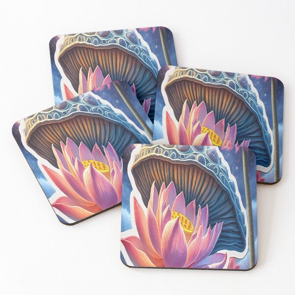 Item preview, Lotus flowers and very large pods designed and sold by Billiard6163.