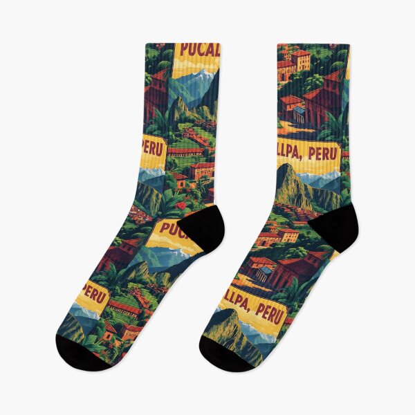 Item preview, Pucallpa Peru Vintage Travel Tourism designed and sold by TravelersGems.