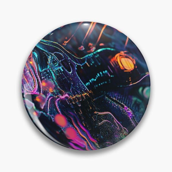 Item preview, Light Synapses Abstract Neural Network designed and sold by MidArtForge.