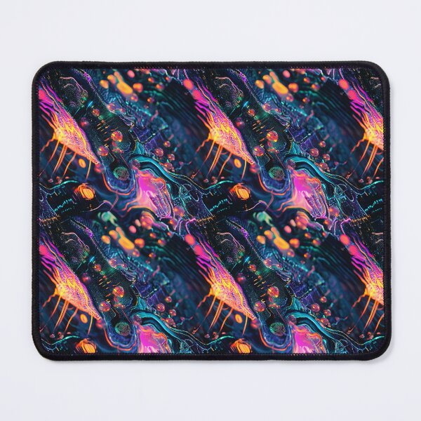 Item preview, Light Synapses Abstract Neural Network designed and sold by MidArtForge.