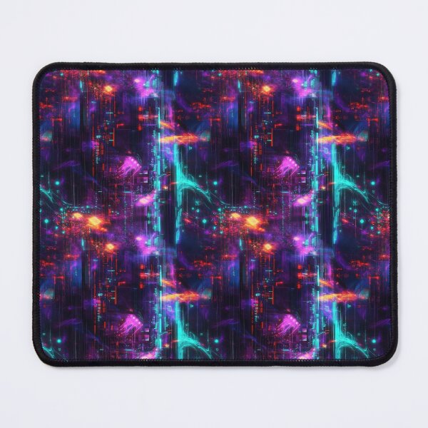 Item preview, Light Synapses Abstract Neural Network designed and sold by MidArtForge.