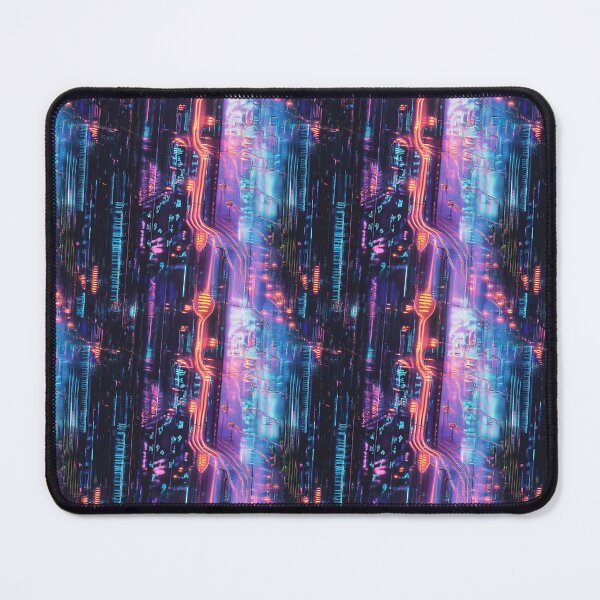 Item preview, Light Synapses Abstract Neural Network designed and sold by MidArtForge.