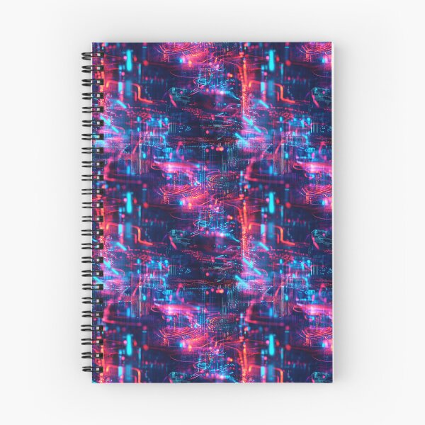 Item preview, Light Synapses Abstract Neural Network designed and sold by MidArtForge.
