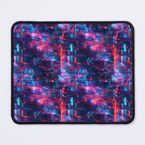 Item preview, Light Synapses Abstract Neural Network designed and sold by MidArtForge.