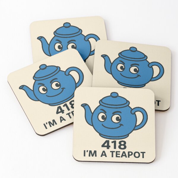 Item preview, 418 I'm a teapot - The best http error code ever... designed and sold by ShortFinalArt.