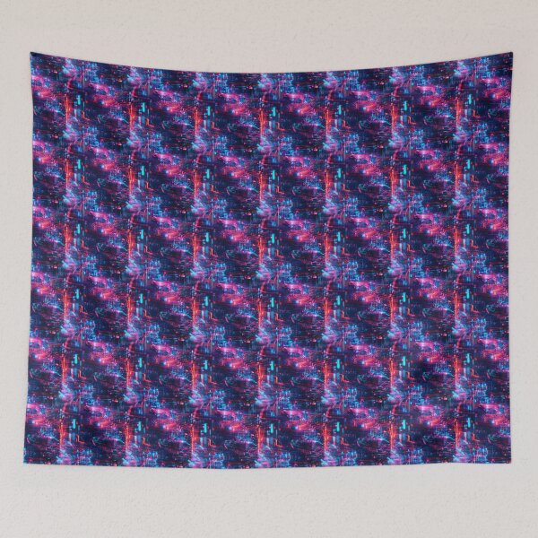 Item preview, Light Synapses Abstract Neural Network designed and sold by MidArtForge.