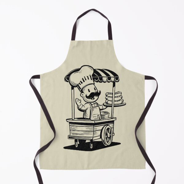 Item preview, Street vendors selling hot dogs designed and sold by Made-by-Gus.