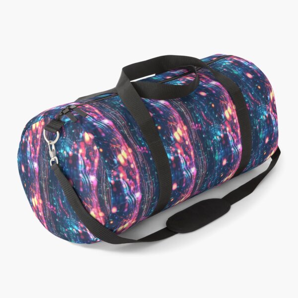 Item preview, Light Synapses Abstract Neural Network designed and sold by MidArtForge.